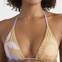 BILLABONG FEEL THE HEAT REMI TRIANGLE BIKINI TOP - CADET