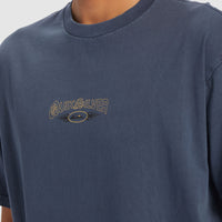 QUIKSILVER FULLY CHARGED T-SHIRT - MIDNIGHT NAVY