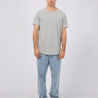 SILENT THEORY PIQUE TEE - GREY