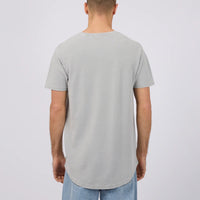 SILENT THEORY PIQUE TEE - GREY