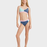 ROXY COLORBLOCK TRI BIKINI SET - VINTAGE INDIGO