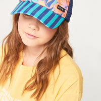 ROXY HONEY COCONUT TRUCKER CAP - MARLIN FUNKY PALM