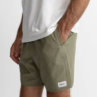 RHYTHM CLASSIC LINEN JAM SHORT - OLIVE