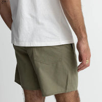 RHYTHM CLASSIC LINEN JAM SHORT - OLIVE
