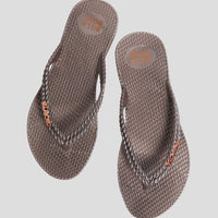 BILLABONG KICK BACK THONG - METALLIC COCO