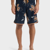 QUIKSILVER HIGHLINE SCALLOP 19 - BLACK COASTAL FLORAL