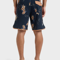 QUIKSILVER HIGHLINE SCALLOP 19 - BLACK COASTAL FLORAL