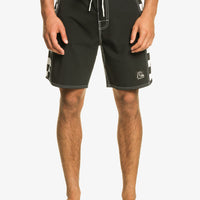 QUIKSILVER ORIGINAL ARCH 18 BOARD SHORTS - BLACK