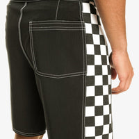 QUIKSILVER ORIGINAL ARCH 18 BOARD SHORTS - BLACK