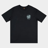 SANTA CRUZ POPSICLE HAND MEN'S T-SHIRT - OFF BLACK