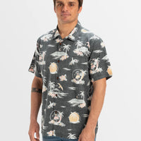 QUIKSILVER DNA DESTINATION ISLAND SS -BLACK DNA DESTINATION ISLANDSS