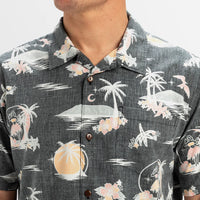 QUIKSILVER DNA DESTINATION ISLAND SS -BLACK DNA DESTINATION ISLANDSS