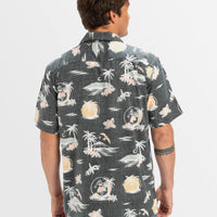 QUIKSILVER DNA DESTINATION ISLAND SS -BLACK DNA DESTINATION ISLANDSS