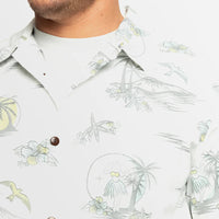 QUIKSILVER DNA DESTINATION ISLAND SS - SNOWWHITE DNA DESTINA ISLANDSS