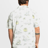 QUIKSILVER DNA DESTINATION ISLAND SS - SNOWWHITE DNA DESTINA ISLANDSS