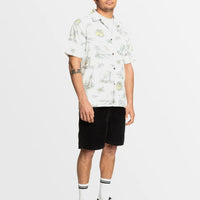QUIKSILVER DNA DESTINATION ISLAND SS - SNOWWHITE DNA DESTINA ISLANDSS