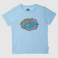 QUIKSILVER ELECTRIC RATTLE SS BOY - AIRY BLUE