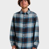 QUIKSILVER DNA FLANNEL - QUARRY PLAID