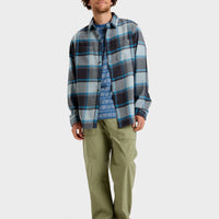 QUIKSILVER DNA FLANNEL - QUARRY PLAID
