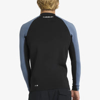 QUIKSILVER SOLID STREAK SHORT SLEEVE - CHINA BLUE