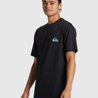 QUIKSILVER MEN'S EVERYDAY SURF TEE SHORT SLEEVE UPF 50 - BLACK