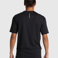 QUIKSILVER MEN'S EVERYDAY SURF TEE SHORT SLEEVE UPF 50 - BLACK