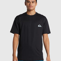 QUIKSILVER MEN'S EVERYDAY SURF TEE SHORT SLEEVE UPF 50 - BLACK