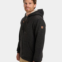 QUIKSILVER KELLER SHERPA - BLACK HEATHER