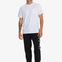QUIKSILVER MENS EASY DAY JOGGER TRACK PANTS - BLACK