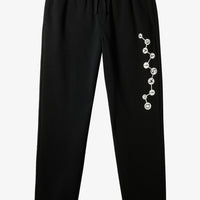 QUIKSILVER MENS EASY DAY JOGGER TRACK PANTS - BLACK