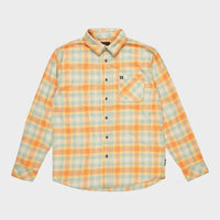 QUIKSILVER QS CLASSIC FLANNEL - CHINOIS GREEN CLASSIC FLANNEL
