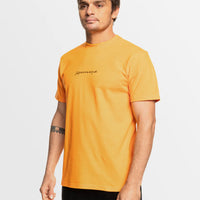 QUIKSILVER QS RUSHED DNA LOGO - RADIANT YELLOW