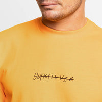 QUIKSILVER QS RUSHED DNA LOGO - RADIANT YELLOW