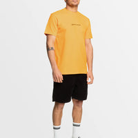 QUIKSILVER QS RUSHED DNA LOGO - RADIANT YELLOW