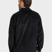 QUIKSILVER MENS SHAPAC RAD CASUAL JACKET - BLACK