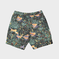 QUIKSILVER SURFSILK STRAIGHT VOLLEY 17NB - INDIA INK HIDDEN GEM