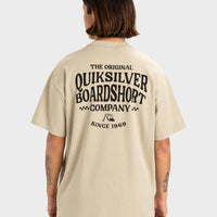 QUIKSILVER MENS TAIL SPIN SS - ABBEY STONE