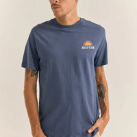RHYTHM AWAKE TEE - NAVY