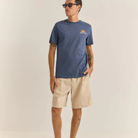 RHYTHM AWAKE TEE - NAVY