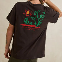 RHYTHM CACTUS SS T-SHIRT - VINTAGE BLACK