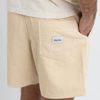 RHYTHM CLASSIC CORD JAM SHORT - NATURAL
