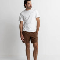 RHYTHM CLASSIC LINEN JAM SHORT - CHOCOLATE