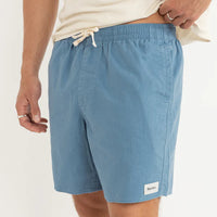 RHYTHM CLASSIC LINEN JAM SHORT - MINERAL BLUE