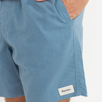 RHYTHM CLASSIC LINEN JAM SHORT - MINERAL BLUE