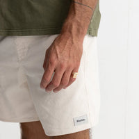 RHYTHM CLASSIC CORD JAM SHORT - WHITE