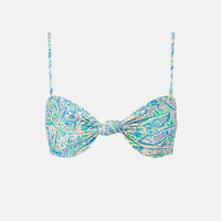 RHYTHM CABO PAISLEY KNOT BANDEAU TOP