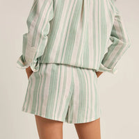 RHYTHM DINERO STRIPE SHORT GREEN