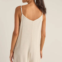 RHYTHM ESSENTIAL ADJUSTABLE ROMPER - OAT