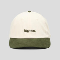 RHYTHM ESSENTIAL BRUSHED TWILL CAP - STONE