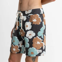 RHYTHM FLORAL TRUNK MENS - VINATGE BLACK